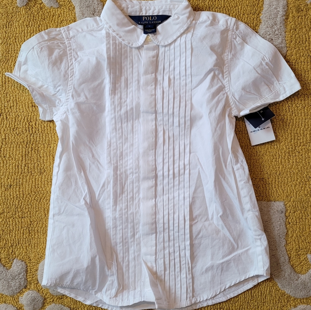 Ralph Lauren Polo Girls Collared Shirt